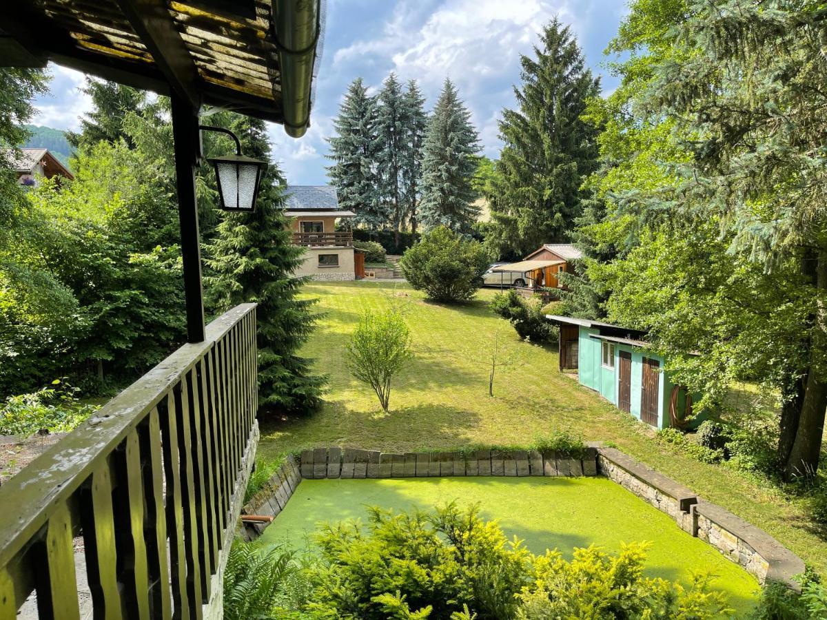 Residenz Waldfrieden Villa Garnsdorf Exteriör bild